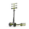 smarTrike Xtend Ride-on - детский самокат-беговел 4 в 1, родительская ручка, отсек для игрушек, LED-колеса • Lime