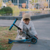 smarTrike Xtend Ride-on - детский самокат-беговел 4 в 1, родительская ручка, отсек для игрушек, LED-колеса • Lime