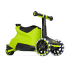 smarTrike Xtend Ride-on - детский самокат-беговел 4 в 1, родительская ручка, отсек для игрушек, LED-колеса • Lime