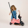 smarTrike Xtend Ride-on - детский самокат-беговел 4 в 1, родительская ручка, отсек для игрушек, LED-колеса • Orange