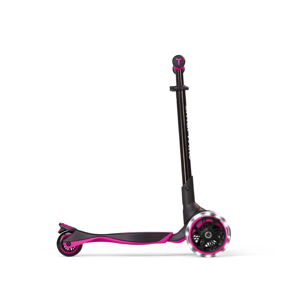 smarTrike Xtend Ride-on - детский самокат-беговел 4 в 1, родительская ручка, отсек для игрушек, LED-колеса • Pink
