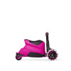 smarTrike Xtend Ride-on - детский самокат-беговел 4 в 1, родительская ручка, отсек для игрушек, LED-колеса • Pink