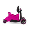 smarTrike Xtend Ride-on - детский самокат-беговел 4 в 1, родительская ручка, отсек для игрушек, LED-колеса • Pink