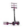 smarTrike Xtend Ride-on - детский самокат-беговел 4 в 1, родительская ручка, отсек для игрушек, LED-колеса • Pink