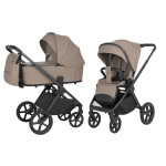 Carrello Ultimo F CRL-6701 - дитяча коляска 2в1, люлька складається разом із рамою, телескопічна ручка • Acoustic Beige Carrello Ultimo F CRL-6701 - дитяча коляска 2в1, люлька складається разом із рамою, телескопічна ручка • Acoustic Beige