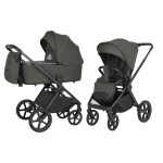 Carrello Ultimo F CRL-6701 - дитяча коляска 2в1, люлька складається разом із рамою, телескопічна ручка • Baltic Green Carrello Ultimo F CRL-6701 - дитяча коляска 2в1, люлька складається разом із рамою, телескопічна ручка • Baltic Green