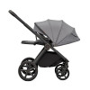 Carrello Ultimo F CRL-6701 - дитяча коляска 2в1, люлька складається разом із рамою • Lucky Brown
