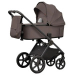 Carrello Ultimo F CRL-6701 - детская коляска 2в1, люлька складывается вместе с рамой • Lucky Brown Carrello Ultimo F CRL-6701 - детская коляска 2в1, люлька складывается вместе с рамой • Lucky Brown