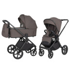Carrello Ultimo F CRL-6701 - дитяча коляска 2в1, люлька складається разом із рамою, телескопічна ручка • Lucky Brown Carrello Ultimo F CRL-6701 - дитяча коляска 2в1, люлька складається разом із рамою, телескопічна ручка • Lucky Brown