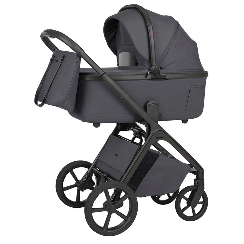 Carrello Vector F CRL-6700 - дитяча коляска 2в1, люлька складається разом із рамою • Ample Grey Carrello Vector F CRL-6700 - дитяча коляска 2в1, люлька складається разом із рамою • Ample Grey