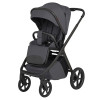 Carrello Vector F CRL-6700 - дитяча коляска 2в1, люлька складається разом із рамою • Ample Grey
