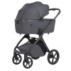 Carrello Vector F CRL-6700 - дитяча коляска 2в1, люлька складається разом із рамою • Ample Grey