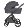 Carrello Vector F CRL-6700 - дитяча коляска 2в1, люлька складається разом із рамою • Ample Grey
