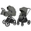 Carrello Vector F CRL-6700 - дитяча коляска 2в1, люлька складається разом із рамою • Calm Green