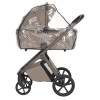Carrello Vector F CRL-6700 - детская коляска 2в1, люлька складывается вместе с рамой • Flannel Beige