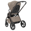 Carrello Vector F CRL-6700 - детская коляска 2в1, люлька складывается вместе с рамой • Flannel Beige