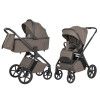 Carrello Vector F CRL-6700 - детская коляска 2в1, люлька складывается вместе с рамой • Koa Brown