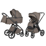 Carrello Vector F CRL-6700 - дитяча коляска 2в1, люлька складається разом із рамою • Koa Brown Carrello Vector F CRL-6700 - дитяча коляска 2в1, люлька складається разом із рамою • Koa Brown