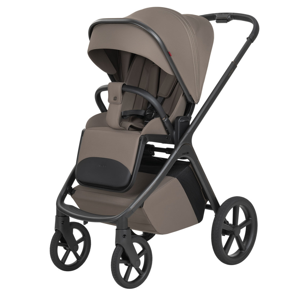 Carrello Vector F CRL-6700 - детская коляска 2в1, люлька складывается вместе с рамой • Koa Brown