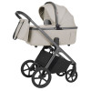 Carrello Vector F CRL-6700 - дитяча коляска 2в1, люлька складається разом із рамою • Zephyr Beige