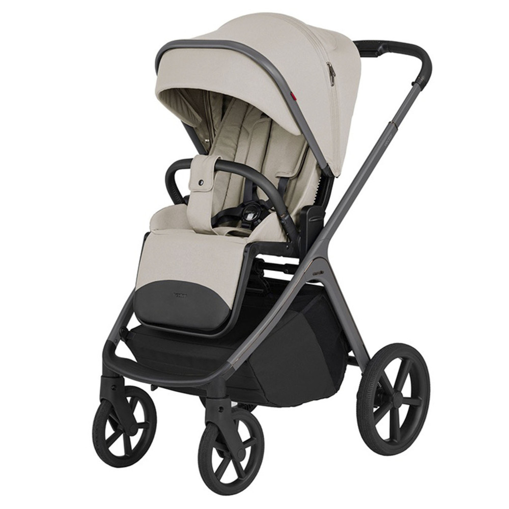 Carrello Vector F CRL-6700 - дитяча коляска 2в1, люлька складається разом із рамою • Zephyr Beige