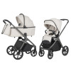 Carrello Vector F CRL-6700 - дитяча коляска 2в1, люлька складається разом із рамою • Zephyr Beige