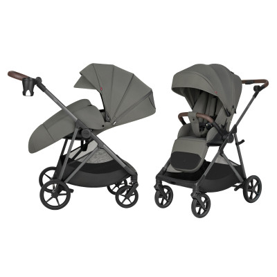 Carrello Costa CRL-5543 - прогулочная коляска с реверсивным сиденьем • Echo Grey