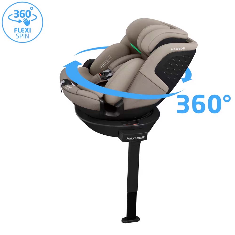 Maxi-Cosi Emerald 360 S - обертове автокрісло для дітей (від народження до 12 років / 40 - 150 см) • Tonal Truffle Maxi-Cosi Emerald 360 S - обертове автокрісло для дітей (від народження до 12 років / 40 - 150 см) • Tonal Truffle