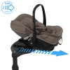 Maxi-Cosi Pebble Slide Pro - автокресло для новорожденного, автолюлька (от 0 до 18 месяцев / 40 - 87 см) • Oak Truffle
