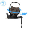 Maxi-Cosi Pebble Slide Pro - автокресло для новорожденного, автолюлька (от 0 до 18 месяцев / 40 - 87 см) • Oak Truffle