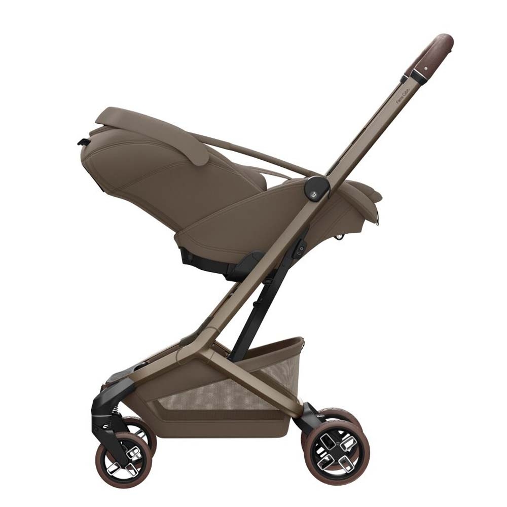 Maxi-Cosi Coral Slide Pro - раскладное автокресло для новорожденного, переноска (0 – 24 мес / 40 – 87 см / 0 – 13 кг) • Oak Truffle