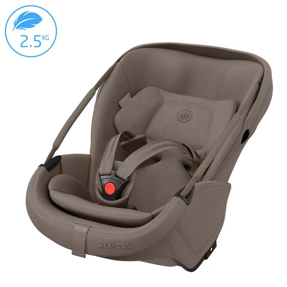 Maxi-Cosi Coral Slide Pro - раскладное автокресло для новорожденного, переноска (0 – 24 мес / 40 – 87 см / 0 – 13 кг) • Oak Truffle