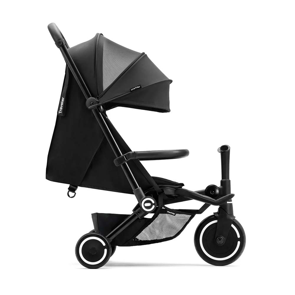 smarTrike Traveler - коляска-велосипед 4в1 із компактним складанням Cabin Size • Black smarTrike Traveler - коляска-велосипед 4в1 із компактним складанням Cabin Size • Black