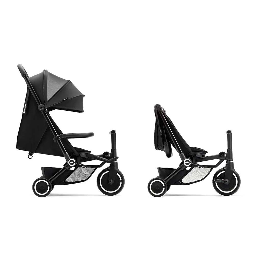 smarTrike Traveler - коляска-велосипед 4в1 із компактним складанням Cabin Size • Black smarTrike Traveler - коляска-велосипед 4в1 із компактним складанням Cabin Size • Black