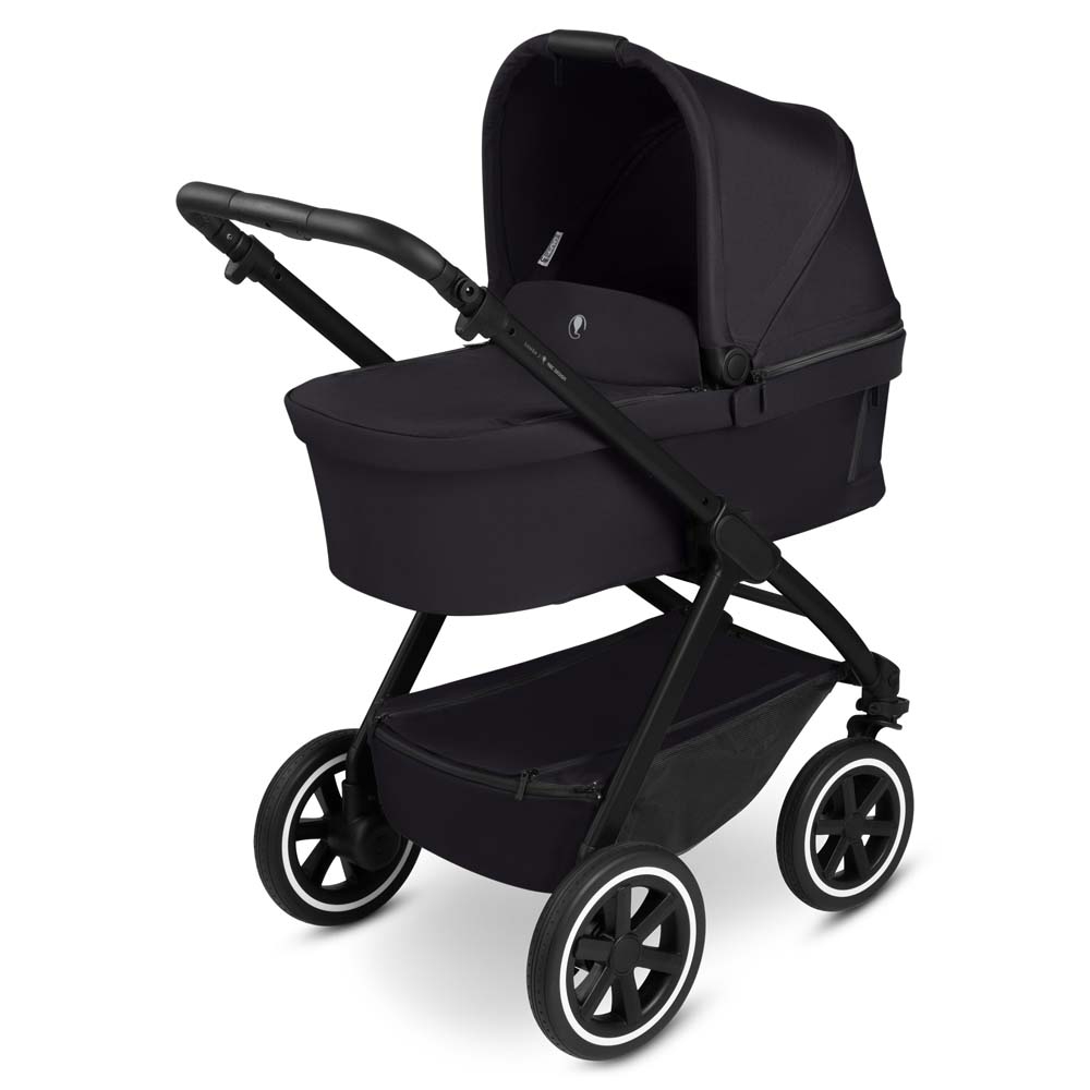 ABC Design Carrycot - люлька для новонароджених до коляски Samba 2 • Coal ABC Design Carrycot - люлька для новонароджених до коляски Samba 2 • Coal