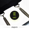 Espiro Sky Up - дитячий батут з внутрішньою захисною сіткою та драбиною (305 см / до 100 кг) • Black
