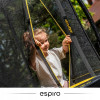 Espiro Sky Up - дитячий батут з внутрішньою захисною сіткою та драбиною (305 см / до 100 кг) • Black