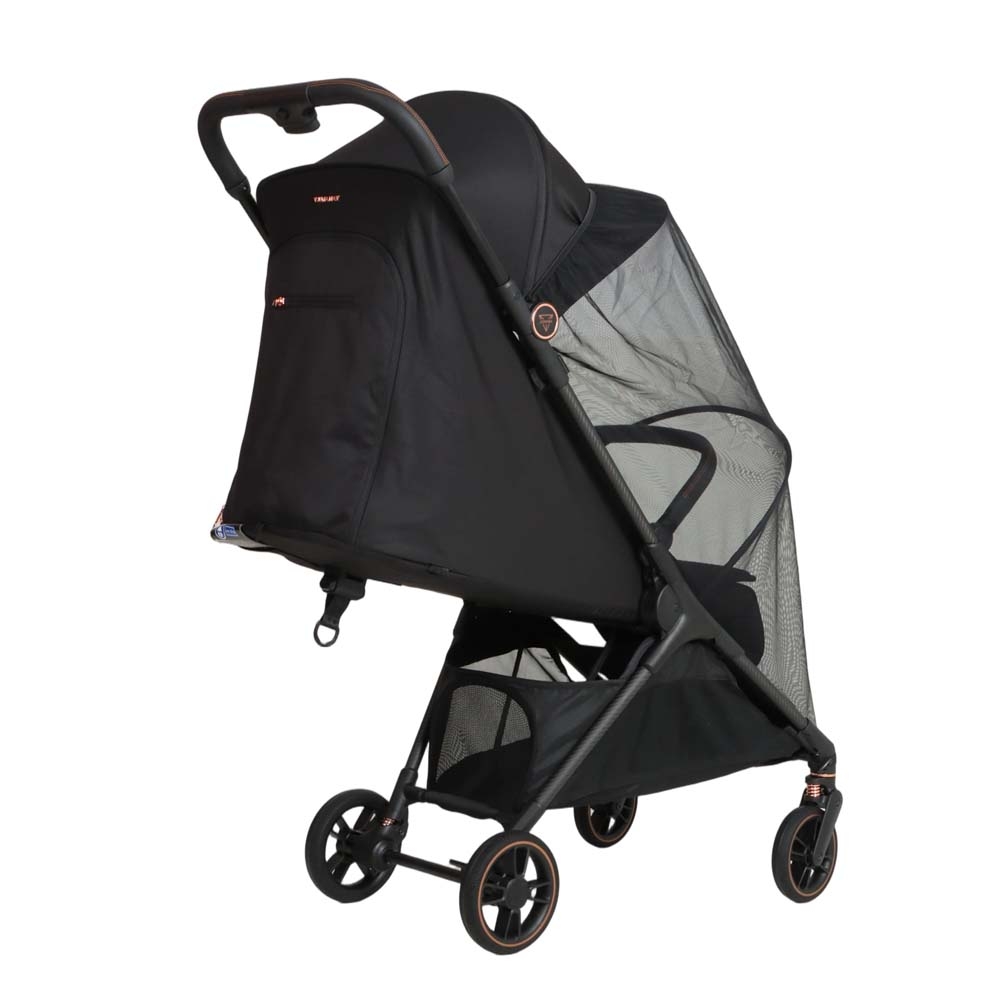 Junama Aviator - легка прогулянкова коляска з автоскладанням (4.9 кг) • Black 01 Junama Aviator - легка прогулянкова коляска з автоскладанням (4.9 кг) • Black 01