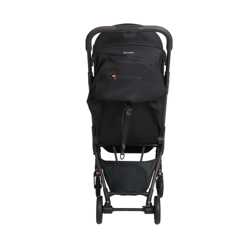 Junama Aviator - легка прогулянкова коляска з автоскладанням (4.9 кг) • Black 01 Junama Aviator - легка прогулянкова коляска з автоскладанням (4.9 кг) • Black 01