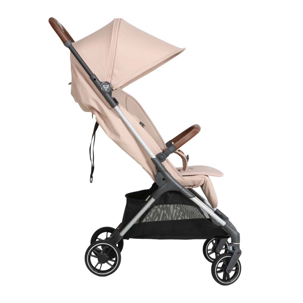 Junama Aviator - легка прогулянкова коляска з автоскладанням (4.9 кг) • Beige 02 Junama Aviator - легка прогулянкова коляска з автоскладанням (4.9 кг) • Beige 02