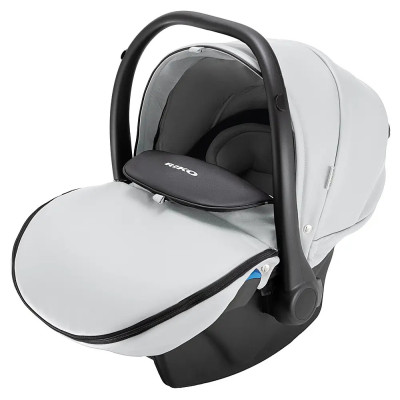 Riko Kite Eco - автокрісло з адаптерами та захистом від бокових ударів • Light Grey Riko Kite Eco - автокрісло з адаптерами та захистом від бокових ударів • Light Grey