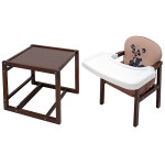 Babyroom Пеппі - стільчик-трансформер (панда) • Cappuccino / Chocolate Babyroom Пеппі - стільчик-трансформер (панда) • Cappuccino / Chocolate