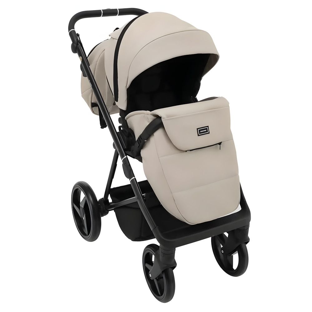 Коляска 2 в 1 Adamex Blanc Eco SA-7 лате  (680710)