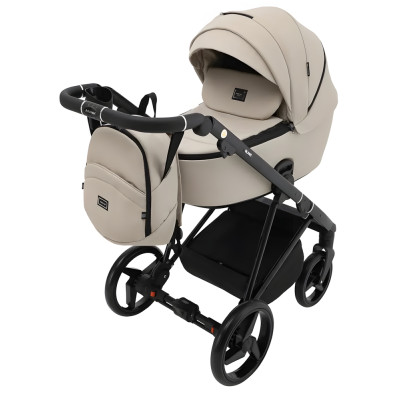 Коляска 2 в 1 Adamex Blanc Eco SA-7 лате  (680710)