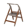 Carrello Ergo CRL-16701 - стільчик для годування, шезлонг для немовля, навчальна вежа до 75 кг, дитячий стільчик (дуга з м’якими іграшками, регульована підніжка) • Nordic Grey