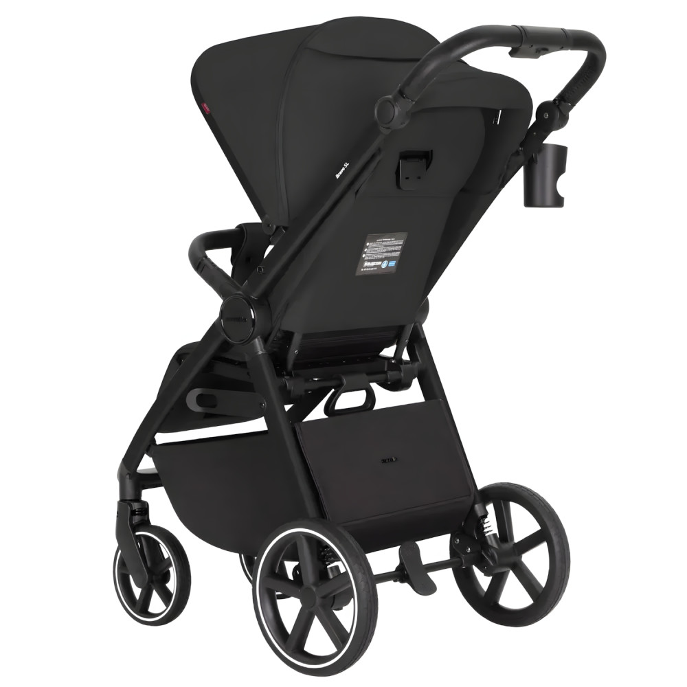 Carrello Bravo SL 2025 Deluxe CRL-5520 - прогулянкова коляска з великими колесами, всесезонний візок, захист від сповзання, ручка регулюється по висоті, зручна система складання • Ink Black Carrello Bravo SL 2025 Deluxe CRL-5520 - прогулянкова коляска з великими колесами, всесезонний візок, захист від сповзання, ручка регулюється по висоті, зручна система складання • Ink Black