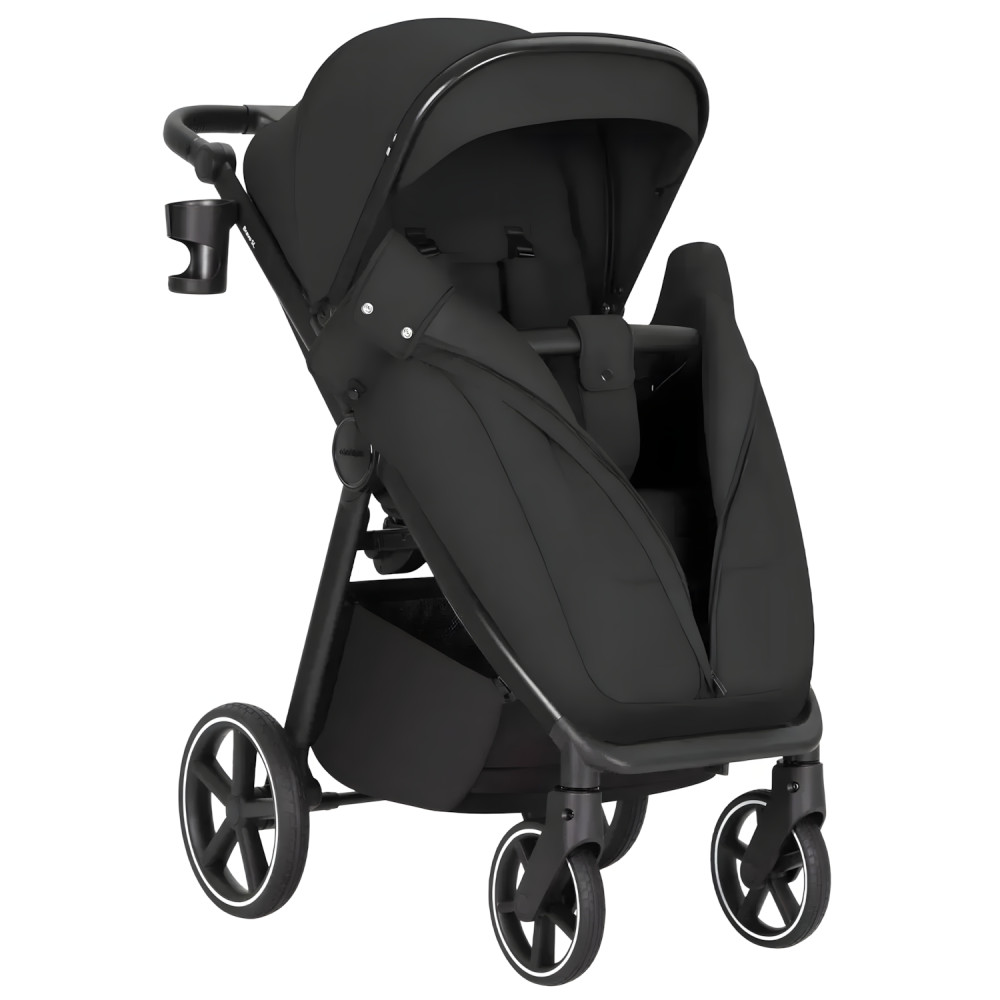 Carrello Bravo SL 2025 Deluxe CRL-5520 - прогулянкова коляска з великими колесами, всесезонний візок, захист від сповзання, ручка регулюється по висоті, зручна система складання • Ink Black Carrello Bravo SL 2025 Deluxe CRL-5520 - прогулянкова коляска з великими колесами, всесезонний візок, захист від сповзання, ручка регулюється по висоті, зручна система складання • Ink Black