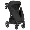 Carrello Bravo SL 2025 Deluxe CRL-5520 - прогулянкова коляска з великими колесами, всесезонний візок, захист від сповзання, ручка регулюється по висоті, зручна система складання • Ink Black