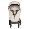 Carrello Bravo SL 2025 Deluxe CRL-5520 - прогулянкова коляска з великими колесами, всесезонний візок, захист від сповзання, ручка регулюється по висоті, зручна система складання • Shale Beige