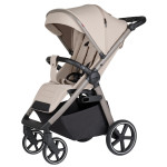 Carrello Bravo SL 2025 Deluxe CRL-5520 - всесезонная прогулочная коляска с большими колесами, защита от сползания, ручка регулируется по высоте, удобно складывается • Shale Beige Carrello Bravo SL 2025 Deluxe CRL-5520 - всесезонная прогулочная коляска с большими колесами, защита от сползания, ручка регулируется по высоте, удобно складывается • Shale Beige